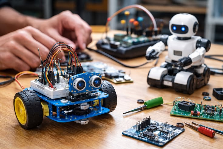 Robotics for Beginners – Build, Code & Explore — Vcare Language Academy
